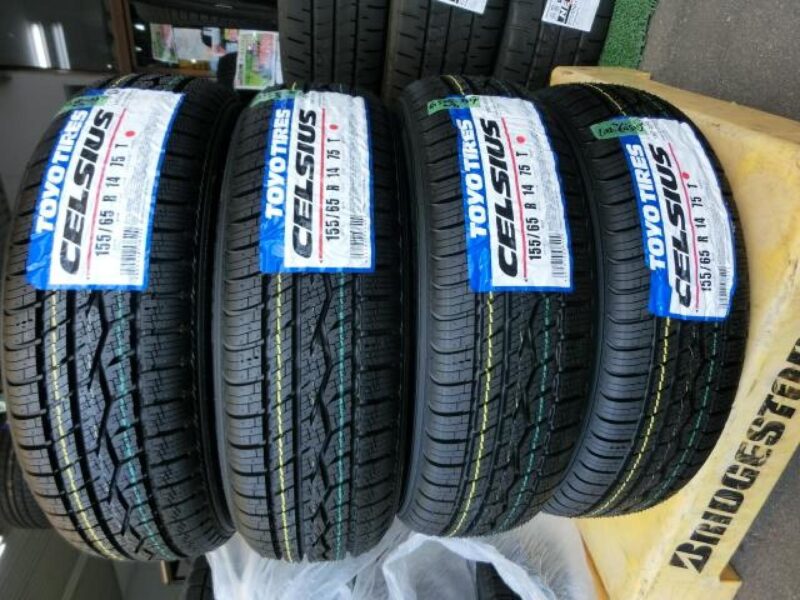 ありがとうございました155/65R14 TOYO ギズ2　未使用 Amazon.co.jp: トーヨータイヤ (TOYO TIRES) 155/65R14 75Q