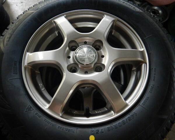 スタッドレス 145/80R13 ブリジストン セット化 塩尻北インター店 スタッドレス 145/80R13 ブリジストン セット化 塩尻北インター店