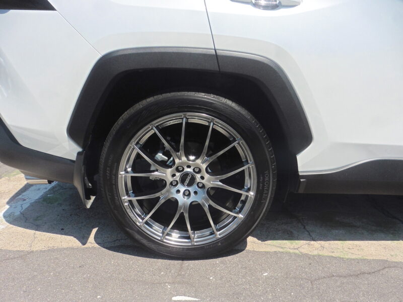 RAV4 RAYS HOMURA タイヤホイール脱着作業｜アップガレージ長野